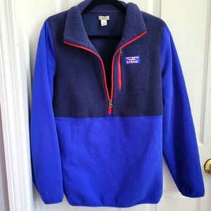 L.L.Bean Katahdin Microfleece Pullover Colorblock - Polartec Fleece